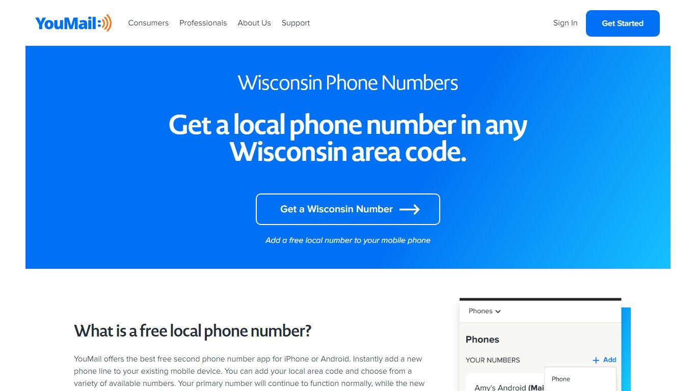 Wisconsin Phone Numbers - YouMail